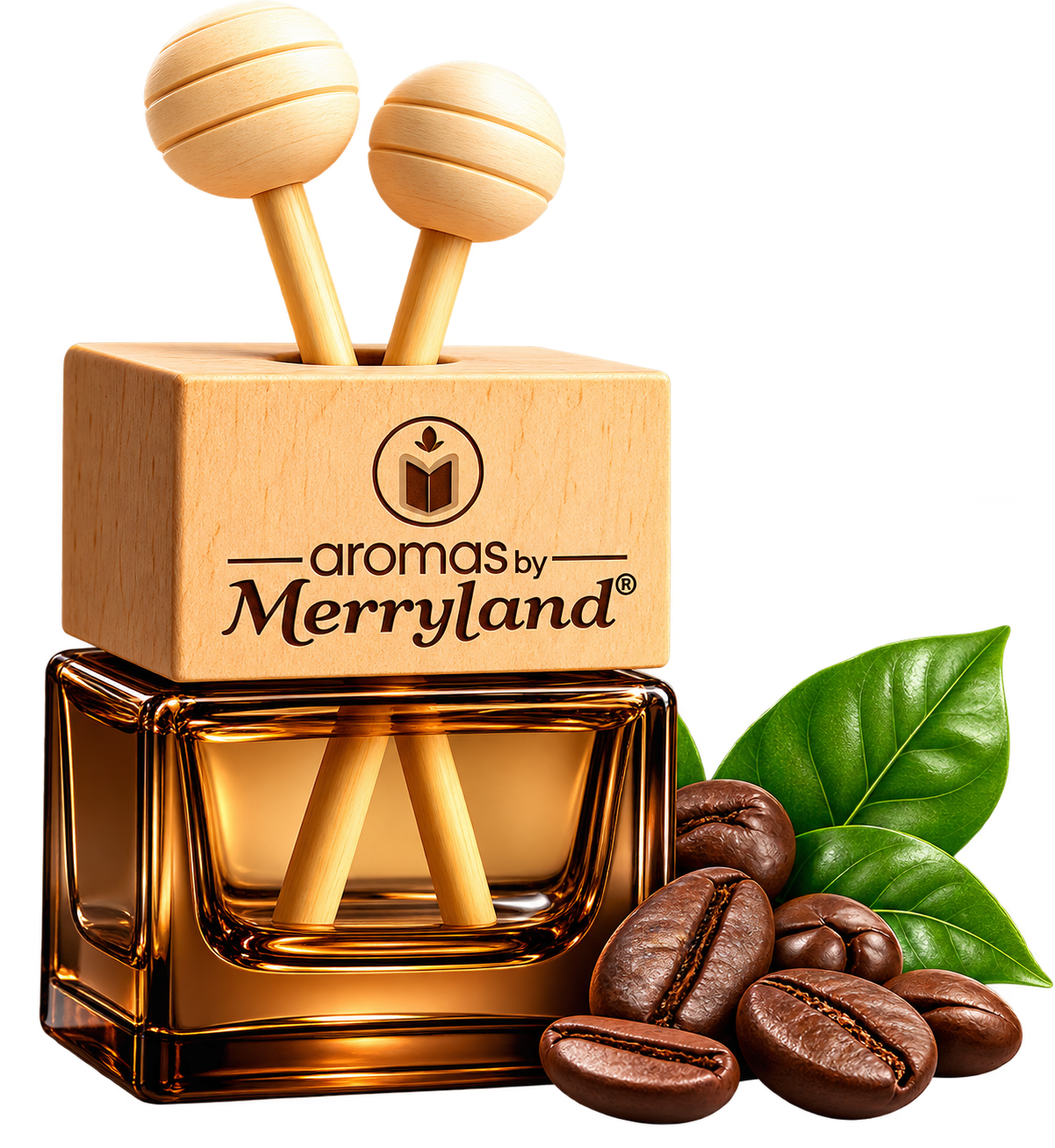 Merryland Musk Café diffuser with coffee beans